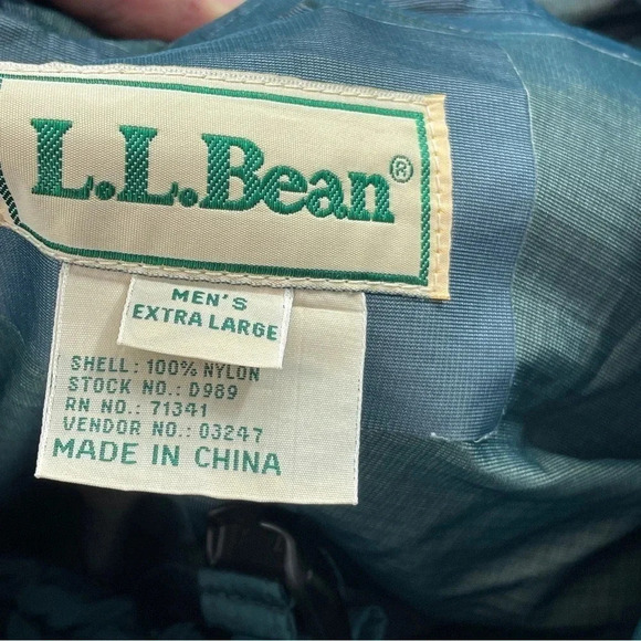 LL Bean Mens Size XL Vintage Gore-tex insulated Coat c140 - Picture 10 of 11